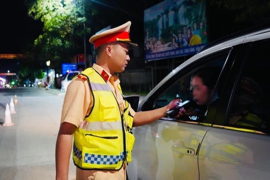 Nghệ An: Hơn 200 trường hợp lái xe vi phạm nồng độ cồn dịp nghỉ lễ