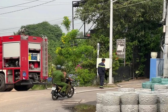 Giải cứu hai người bị khống chế trong phòng trọ