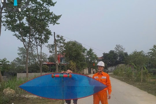 Hiểm họa khi thả diều gần đường dây điện