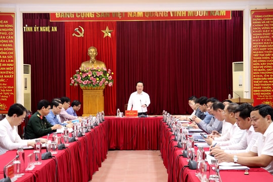 Nghệ An: Thành lập Ban Chỉ đạo xây dựng mô hình chính quyền địa phương 2 cấp