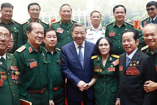Gặp mặt cựu chiến binh, cựu thanh niên xung phong và các lực lượng tham gia kháng chiến chống Mỹ cứu nước