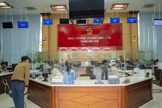 Huế hướng tới 100% thủ tục hành chính không rào cản địa lý