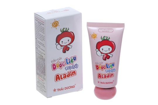 Thu hồi, tiêu hủy Dầu gội dược liệu sạch chấy Aladin - Hộp 1 tuýp 30g của Công ty CP Sao Thái Dương