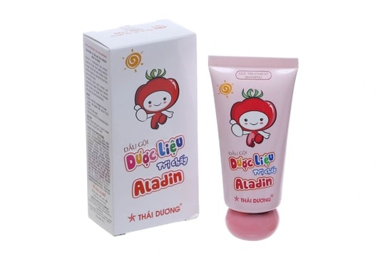 Dầu gội trị chấy Aladin cho trẻ em của Sao Thái Dương bị thu hồi