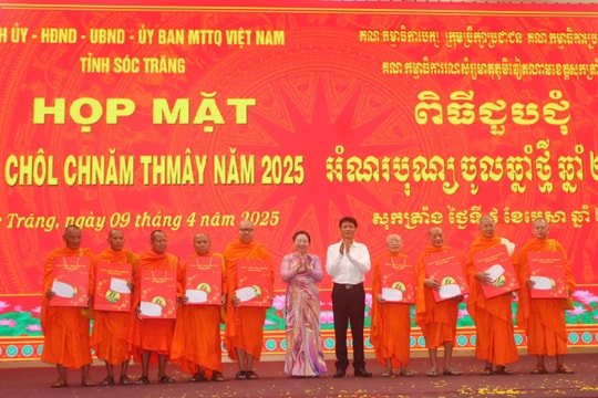 Họp mặt mừng Tết cổ truyền Chôl Chnăm Thmây năm 2025