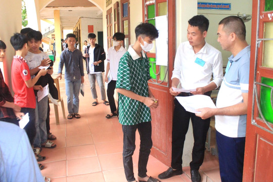 Nghệ An: Học sinh thi vào lớp 10 được đổi nguyện vọng sau khi thi