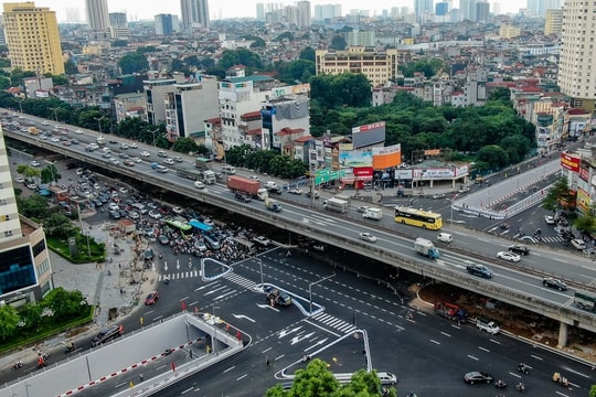 Hà Nội: Điều chỉnh giao thông nút giao Khuất Duy Tiến – Tố Hữu – Lê Văn Lương