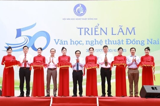 Đồng Nai: Triển lãm chuyên đề 50 năm văn học - nghệ thuật