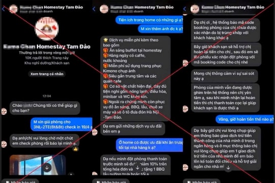 Cảnh báo lừa đảo đặt phòng khách sạn, homestay dịp nghỉ hè