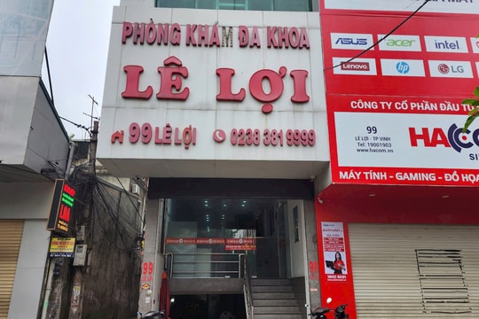 Xử phạt 60 triệu đồng Phòng khám đa khoa tư nhân Lê Lợi