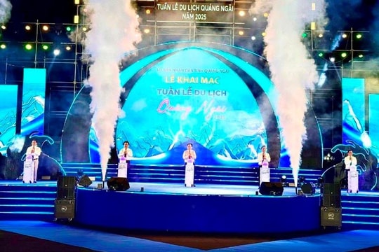 Quảng Ngãi khai mạc tuần lễ du lịch năm 2025