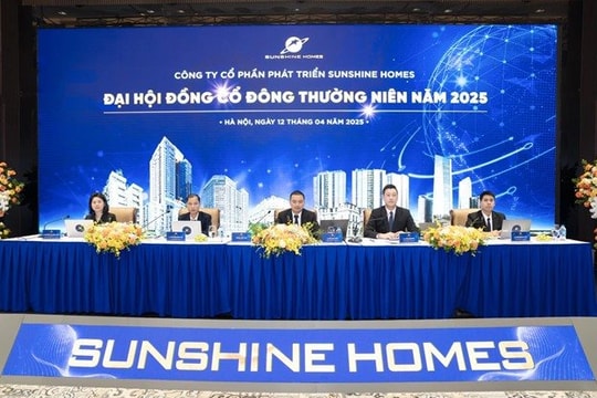 ĐHCĐ Sunshine Homes 2025: Hợp nhất vào Sunshine Group - Hướng tới vị thế tập đoàn bất động sản hàng đầu Việt Nam