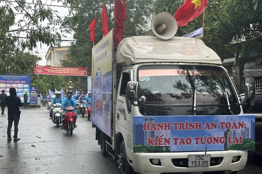 Sôi động ngày hội “Thanh niên với văn hóa giao thông” năm 2025