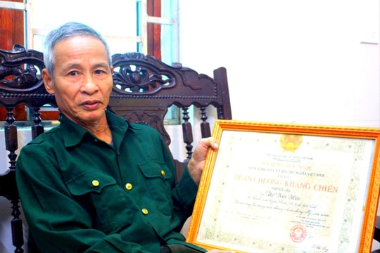 Thương binh Võ Văn Hảo: Tự hào vì đã được góp sức cho non sông thống nhất
