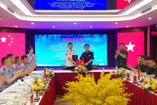 Trao đổi công tác quản lý biên giới giữa Việt Nam và Trung Quốc