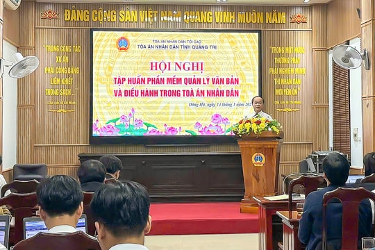 Chuyển đổi số trong ngành Tòa án: An toàn thông tin là điều kiện tiên quyết