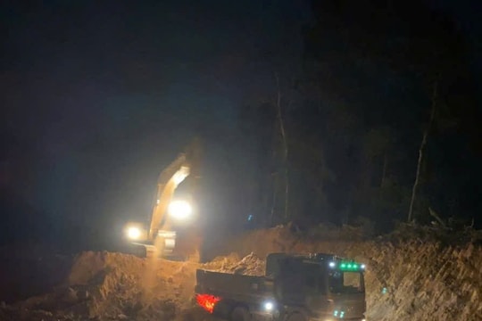 Gấp rút ngày đêm thi công dự án Tỉnh lộ 676 nối Kon Tum - Quảng Ngãi