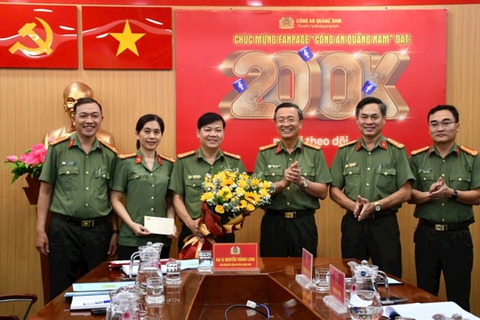 Công an Quảng Nam "phủ xanh" không gian mạng