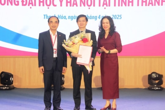 Phân hiệu Trường ĐH Y Hà Nội tại Thanh Hóa có tân Phó Giám đốc