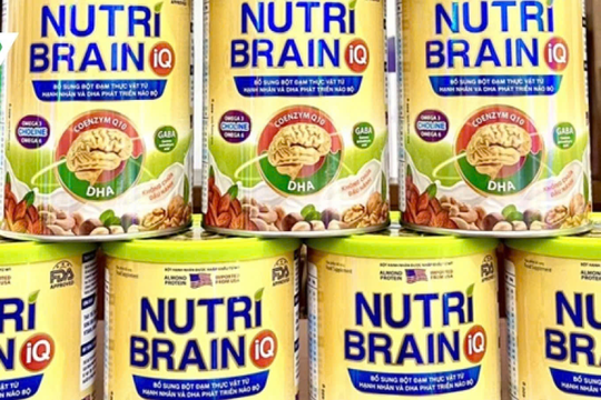 Thực phẩm bổ sung Nutri Brain IQ có dấu hiệu vi phạm