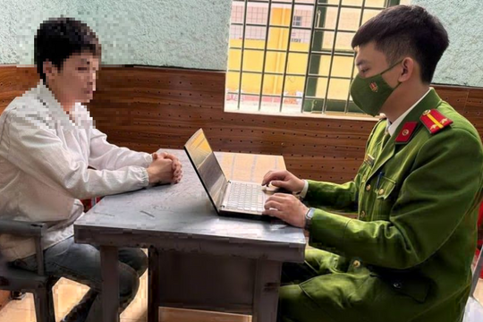 Bắt đối tượng dùng hình ảnh chuyển khoản giả để lừa đảo