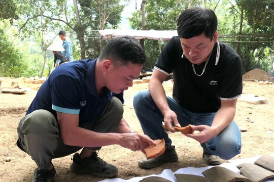 Phát hiện dấu tích cổ tại chùa Ba Tự Hà Giang