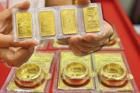 Giá vàng hôm nay 18/4: Tiếp đà tăng mạnh