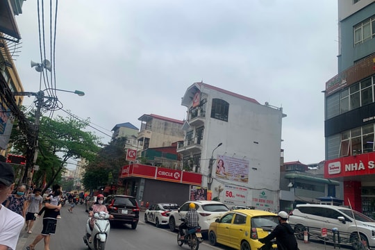 Cận cảnh đường Lĩnh Nam trước khi nâng cấp mở rộng