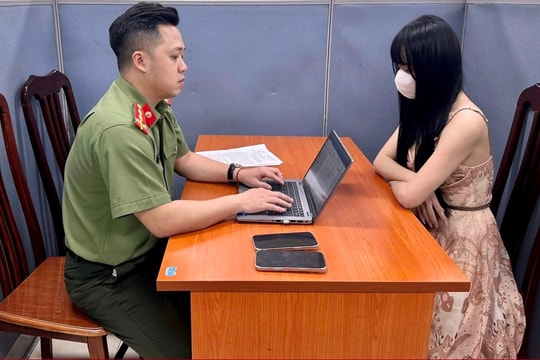 Xử phạt “Cô giáo Hương” vì đăng tải clip đánh bạc để câu view