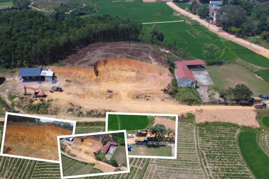 Khai thác khoáng sản trái phép đang diễn ra ở Thái Nguyên