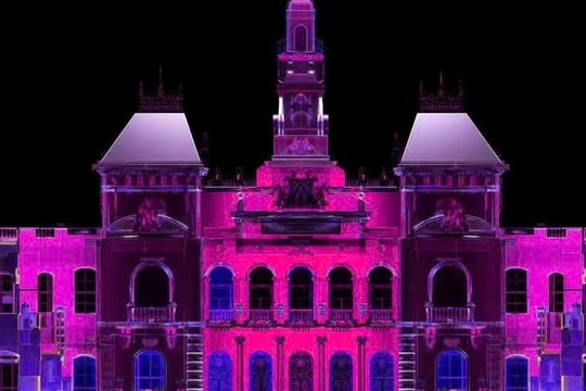 Tổ chức chương trình nghệ thuật 3D Mapping tại trụ sở HĐND & UBND TP.HCM