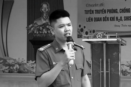 Thăng cấp bậc hàm cho cán bộ Công an hy sinh trong vụ vây bắt ma túy