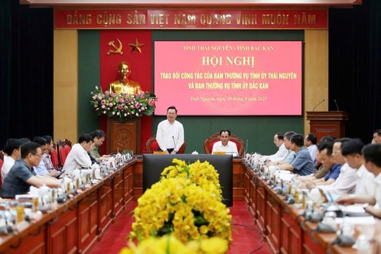 Thái Nguyên - Bắc Kạn tăng cường phối hợp trong quá trình sáp nhập