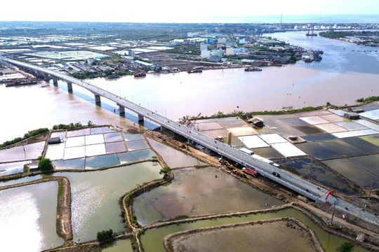 Thông xe kỹ thuật cầu Gành Hào nối liền Bạc Liêu – Cà Mau