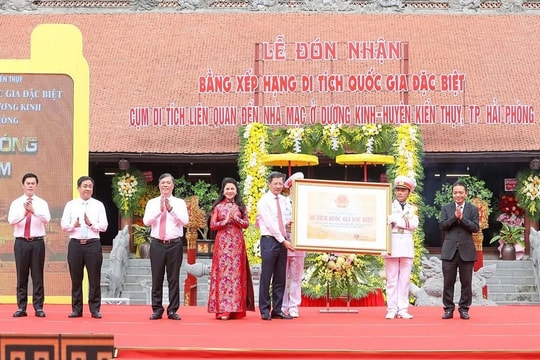 Cụm di tích liên quan đến nhà Mạc là di tích quốc gia đặc biệt