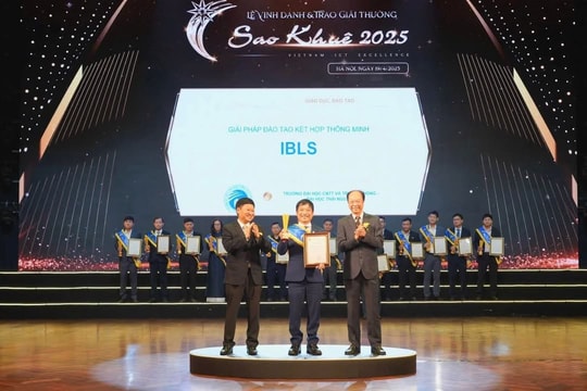 Trường Đại học duy nhất giành hai giải thưởng Sao Khuê danh giá