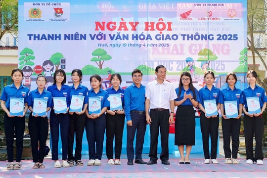 Ngày hội “Thanh niên với văn hóa giao thông năm 2025”