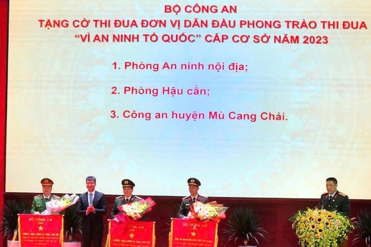 Bài 3: Quyết tâm giữ vững vị trí lá cờ đầu trong phong trào "Vì an ninh Tổ quốc"