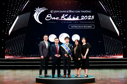 Dẫn đầu phát triển các ứng dụng thông minh, Meey Group lần thứ 3 nhận giải Sao Khuê