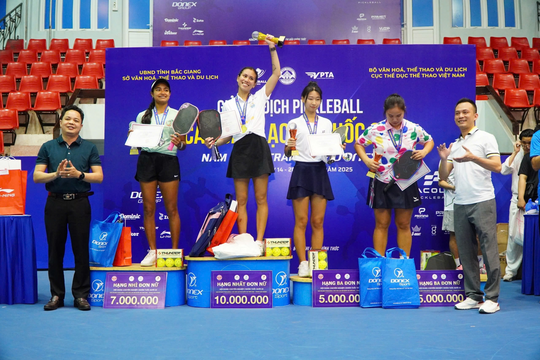 Giải vô địch Pickleball các CLB quốc gia 2025 khép lại ấn tượng với loạt thành tích nổi bật