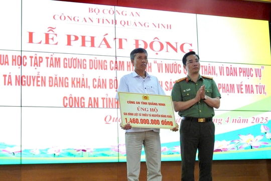 Phát động phong trào thi đua học tập tấm gương hy sinh của liệt sỹ Nguyễn Đăng Khải