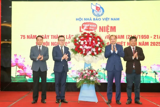Kỷ niệm 75 năm Ngày thành lập Hội Nhà báo Việt Nam