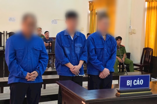 Ba bị cáo lĩnh án vì ma túy