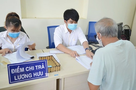 Chi trả lương hưu, trợ cấp BHXH tháng 5 sớm