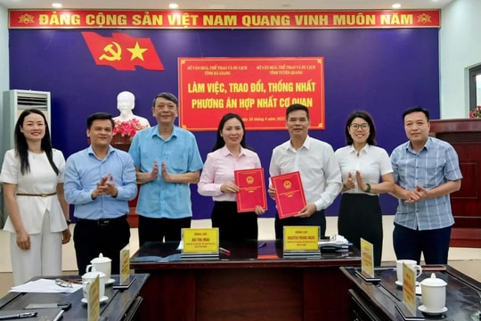 Sở Văn hóa, Thể thao và Du lịch tỉnh Tuyên Quang và Hà Giang họp bàn phương án hợp nhất