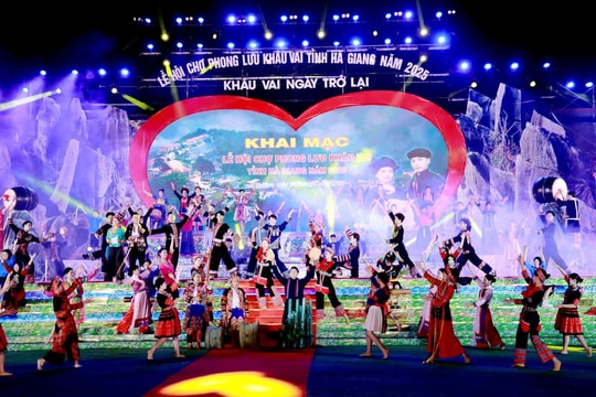 Khai mạc Lễ hội Chợ Phong Lưu Khâu Vai