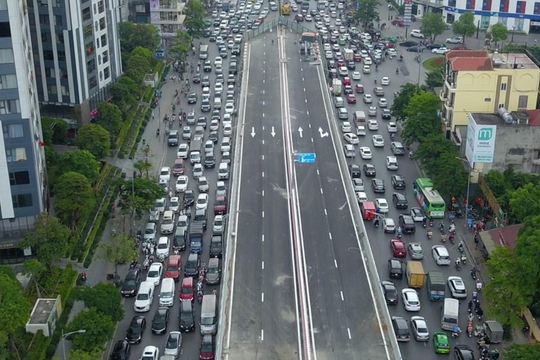 Hà Nội phân luồng giao thông dịp nghỉ lễ 30/4-1/5