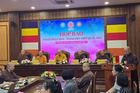 Đại lễ Vesak Liên hợp quốc 2025 diễn ra từ ngày 6-8/5 tại TP. Hồ Chí Minh