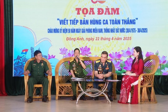 Tọa đàm: "Viết tiếp bản hùng ca toàn thắng"