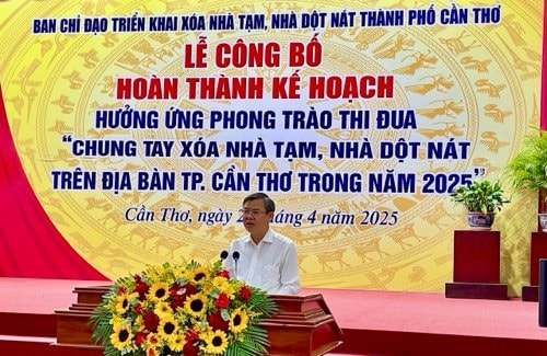 Cần Thơ hoàn thành kế hoạch hưởng ứng "chung tay xóa nhà tạm, nhà dột nát”